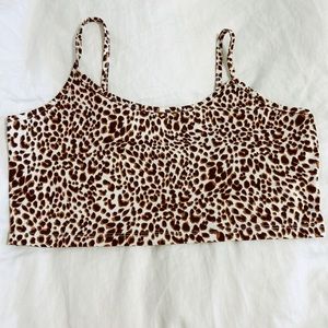 Cheetah print top